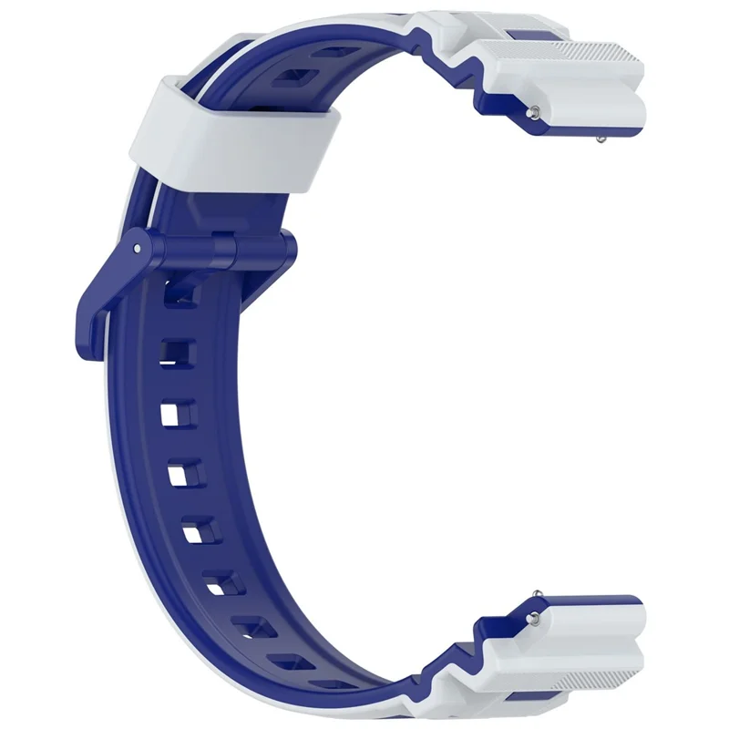 16mm Replacement Strap for Honor Whizkid 2 Pro Silicone Watch Band with Tool - Mecha Blue