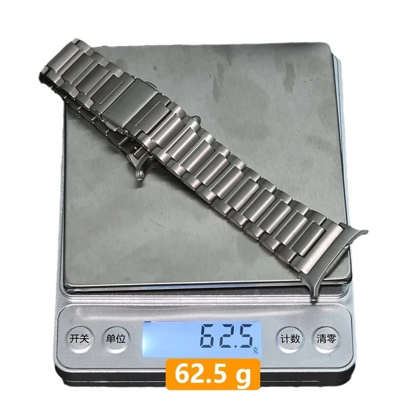 Wrist Band for Samsung Galaxy Watch8 44mm / 40mm / Watch8 Classic 46mm Titanium Alloy Smart Watch Strap - Titanium