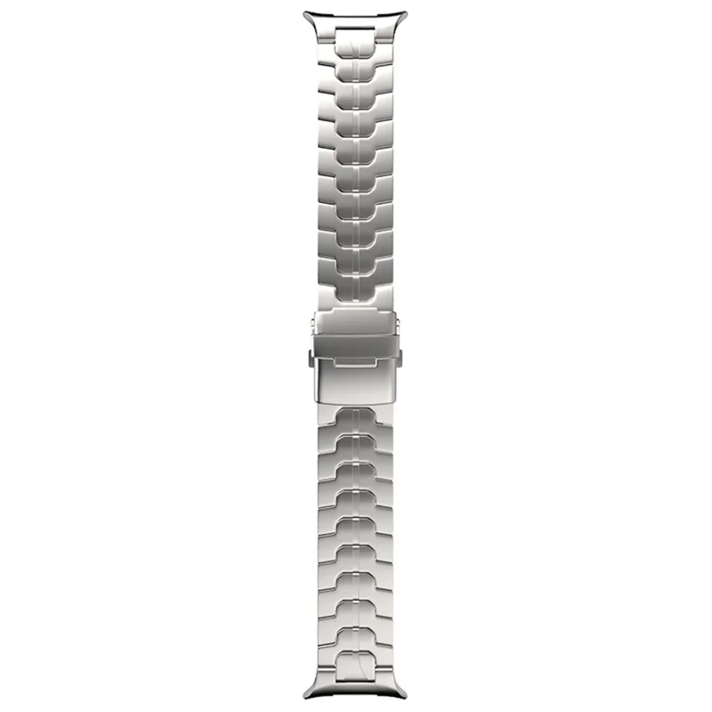 Ремешок для Samsung Galaxy Watch8 44мм / 40мм / Watch8 Classic 47мм, титановый, с предохранительной застежкой - Титан