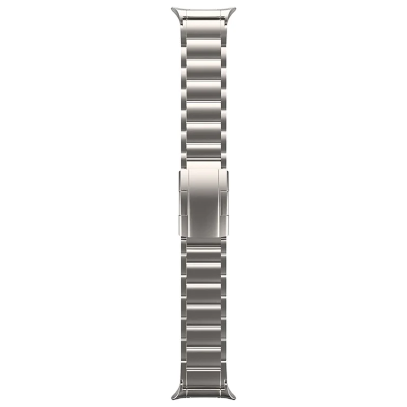 Watch Band for Samsung Galaxy Watch8 44mm / 40mm / Watch8 Classic 46mm Titanium 3-Bead Replacement Strap - Titanium