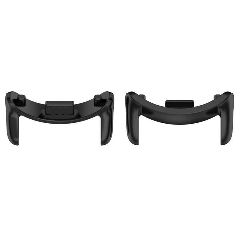 1 Pair Watch Band Adapter for Xiaomi Smart Band 9 / 8 Stainless Steel Connector, 14mm Width - Black