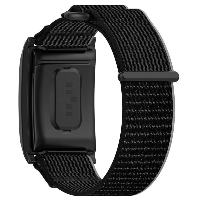 Bande Magique pour WHOOP 5.0 LIFE MG / 5.0 One / 5.0 Peak / 4.0 / 3.0 Bracelet de Poignet Élégant en Nylon - Noir / Gris