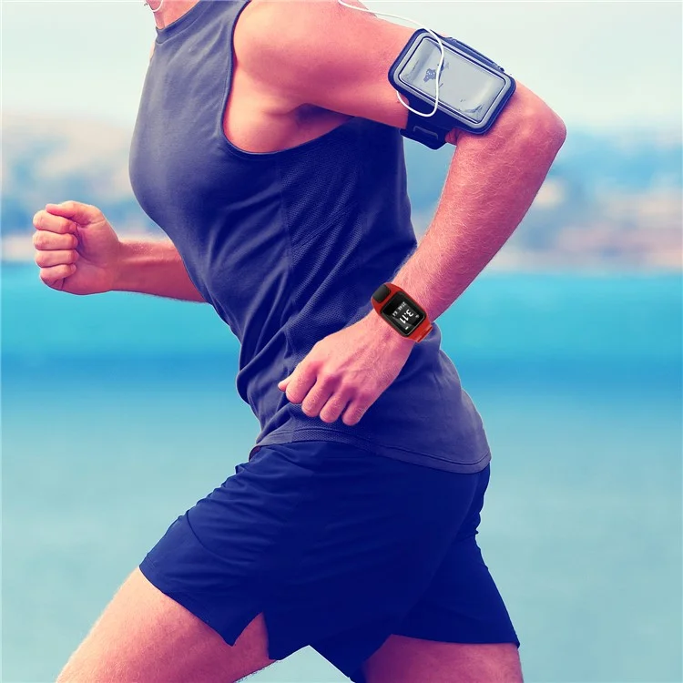 Silicone Watchband Replacement Wrist Strap for TomTom Spark/Runner 3/2 - Dark Green