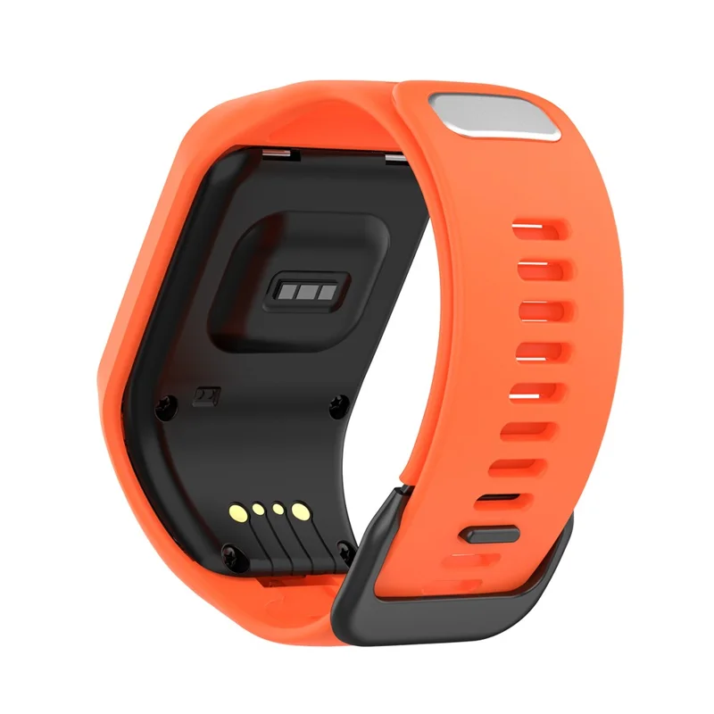 Correa de Reloj de Silicona de Repuesto para TomTom Spark/Runner 3/2 - Naranja