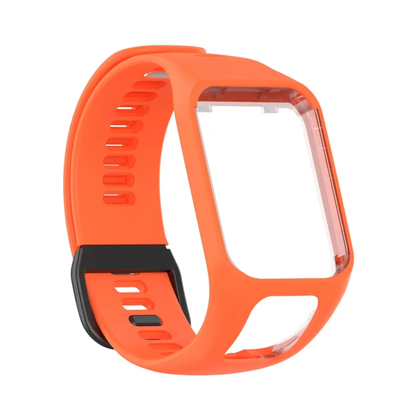 Correa de Reloj de Silicona de Repuesto para TomTom Spark/Runner 3/2 - Naranja