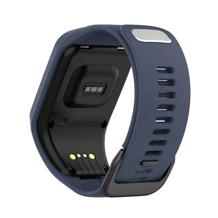 Bracelet de rechange en silicone pour TomTom Spark/Runner 3/2 - Bleu