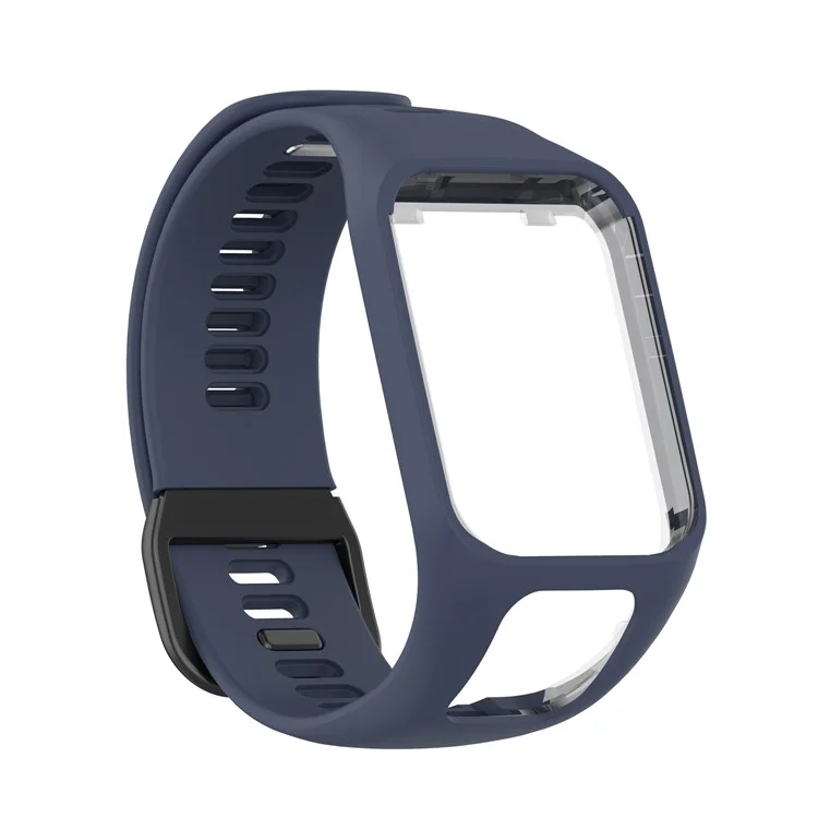 Bracelet de rechange en silicone pour TomTom Spark/Runner 3/2 - Bleu