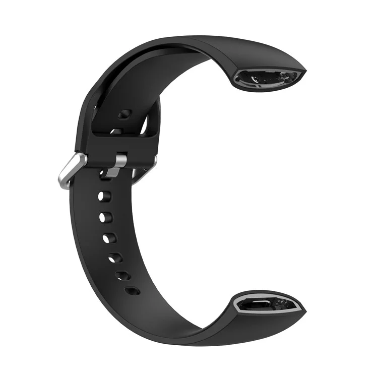 Substituição Silicone Smart Watch Band Wrist Strap Para Huami Amazfit X, Tamanho: S - Preto