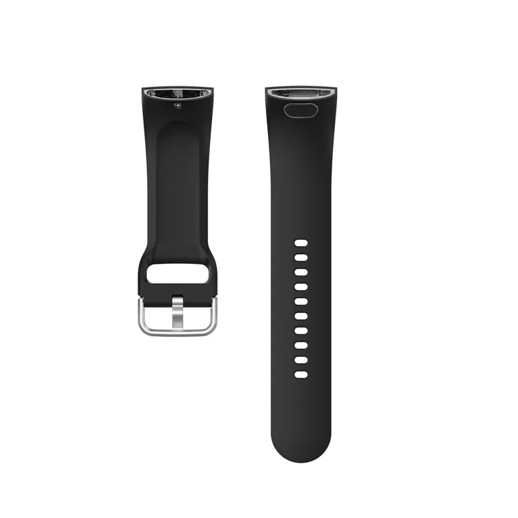 Substituição Silicone Smart Watch Band Wrist Strap Para Huami Amazfit X, Tamanho: S - Preto