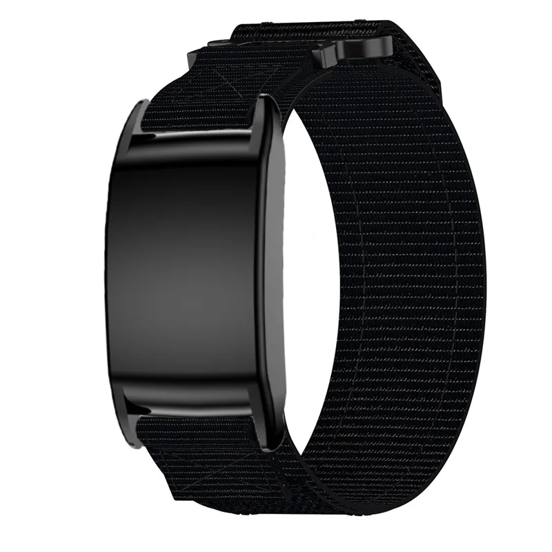 Armband für WHOOP 5.0 LIFE MG / 5.0 Peak / 5.0 One / 5.0 / 4.0 Nylon-Klettband - Schwarz