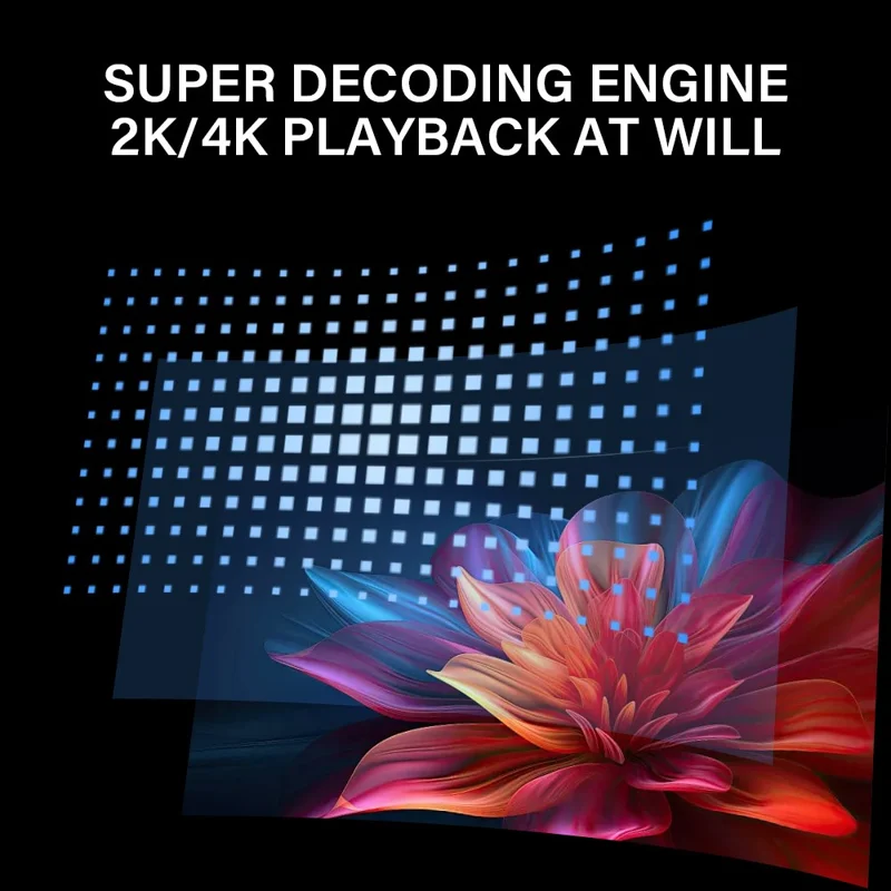 جهاز عرض صغير P50Max بنظام أندرويد 11 ودقة 1080P مع وحدتي تحكم للألعاب، سطوع 800 لومن، واي فاي، نظام سينما منزلية محمول، 2+16 جيجابايت - أسود / قابس أمريكي