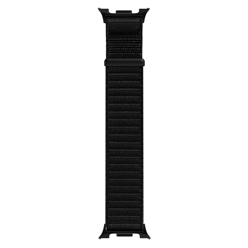 DUX DUCIS YE Series For Samsung Galaxy Watch8 40mm / 44mm / Watch8 Classic 46mm Watch Band Nylon Braided Loop Wrist Strap - Black