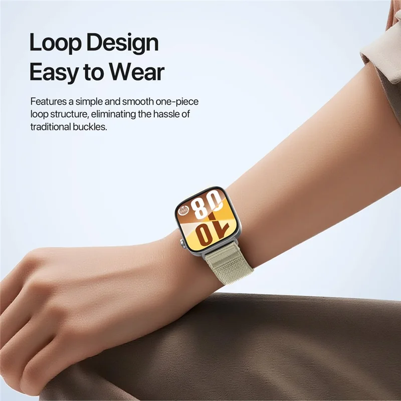 DUX DUCIS Serie YE Cinturino per Huawei Watch Fit 4 / Fit 4 Pro / Fit 3 Cinturino intrecciato in Nylon - Starlight