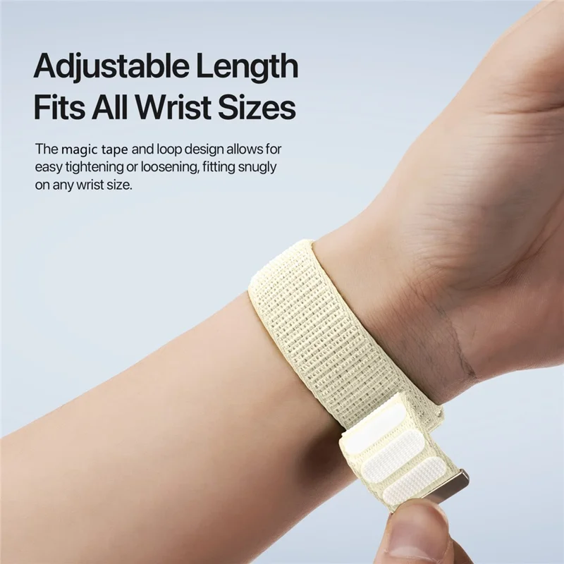 DUX DUCIS Serie YE Cinturino per Huawei Watch Fit 4 / Fit 4 Pro / Fit 3 Cinturino intrecciato in Nylon - Starlight