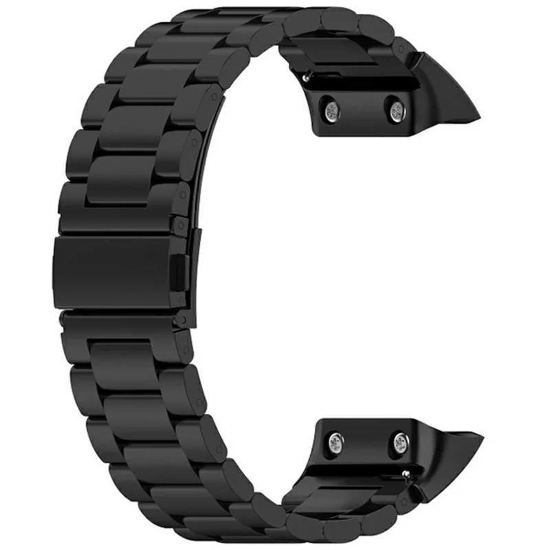 Cinturino per Garmin Forerunner 35 / 30 in Lega di Titanio a 3 Maglie - Nero