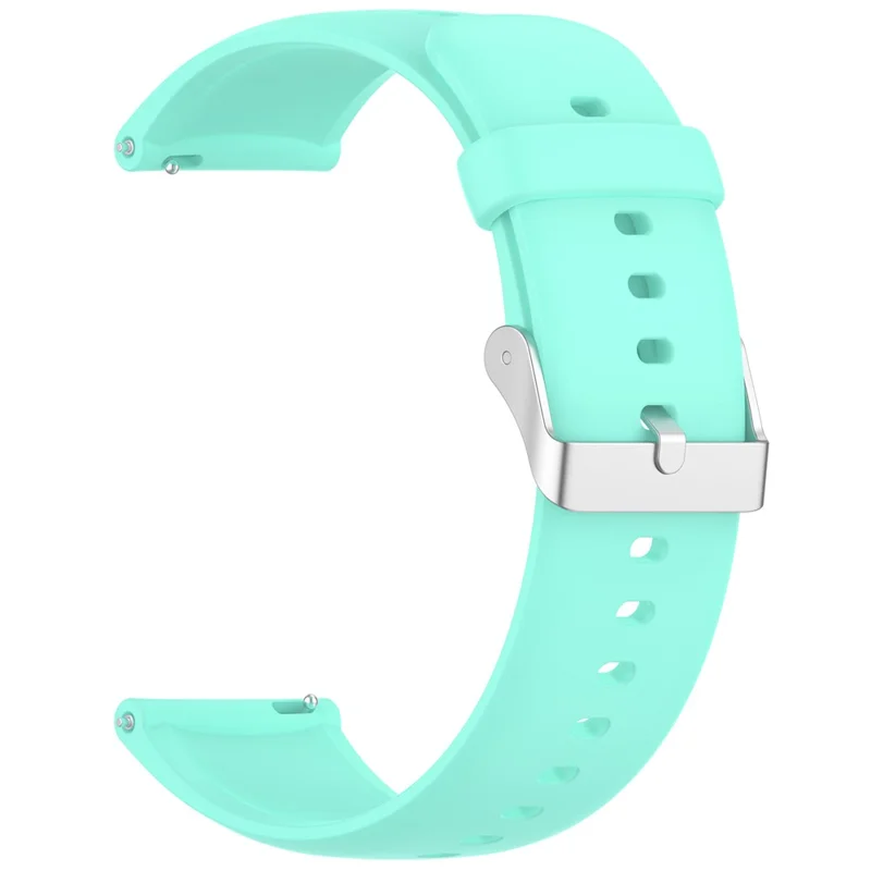 Smartwatch Band per Nothing CMF Watch 3 Pro / Watch Pro 2 / Watch Pro Cinturino in silicone con fibbia argentata - Turchese