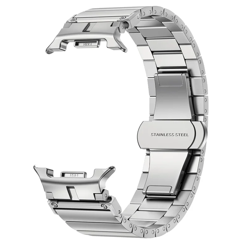 Replacement Strap for Samsung Galaxy Watch8 44mm / 40mm / Watch8 Classic 46mm Stainless Steel Watch Band - Silver