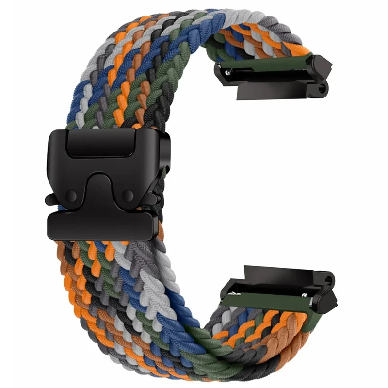 For Huami Amazfit T-Rex 2 Nylon Watch Band Braided Replacement Strap - Camouflage