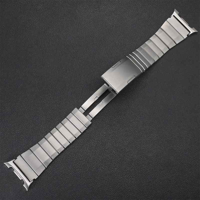 Wrist Band for Samsung Galaxy Watch8 44mm  /  40mm  /  Watch8 Classic 46mm Titanium Alloy Detachable Watch Strap - Titanium