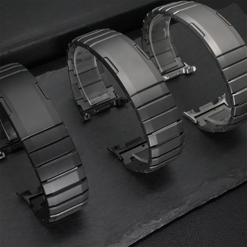 Wrist Band for Samsung Galaxy Watch8 44mm  /  40mm  /  Watch8 Classic 46mm Titanium Alloy Detachable Watch Strap - Titanium