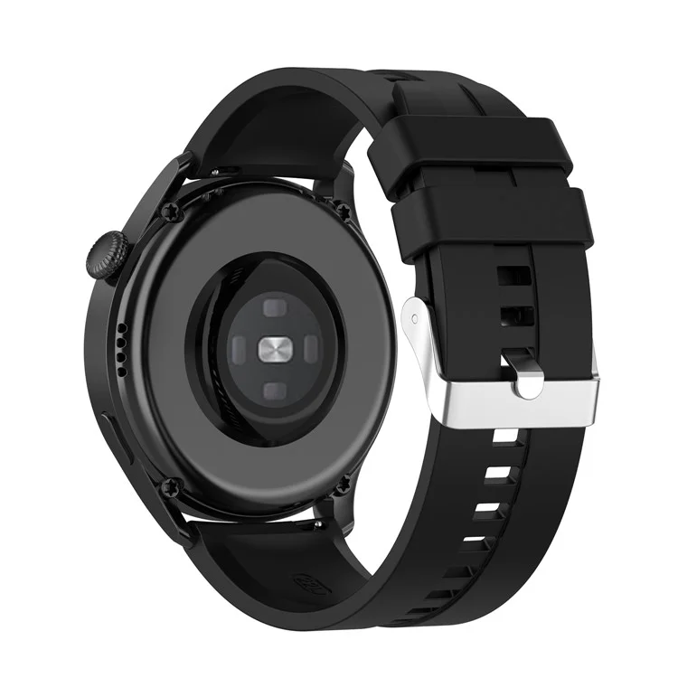 Substituição Silicone Ajusta Band Strap 22mm Para Huawei Relógio 3/relógio 3 Pro/Watch GT 2 46mm - Preto