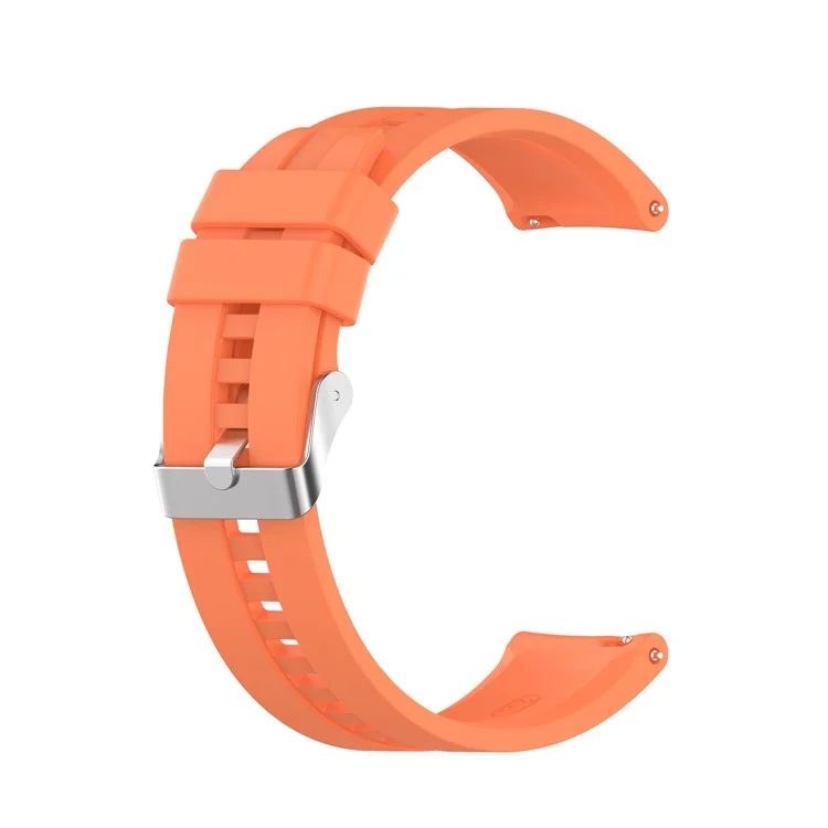 Substituição Silicone Ajusta Band Strap 22mm Para Huawei Relógio 3/relógio 3 Pro/Watch GT 2 46mm - Laranja