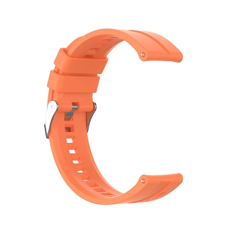 Strappa a Banda di Orologi Regolabili in Silicone Sostitutivo 22mm Per Huawei Watch 3/Watch 3 Pro/Watch GT 2 46mm - Arancia