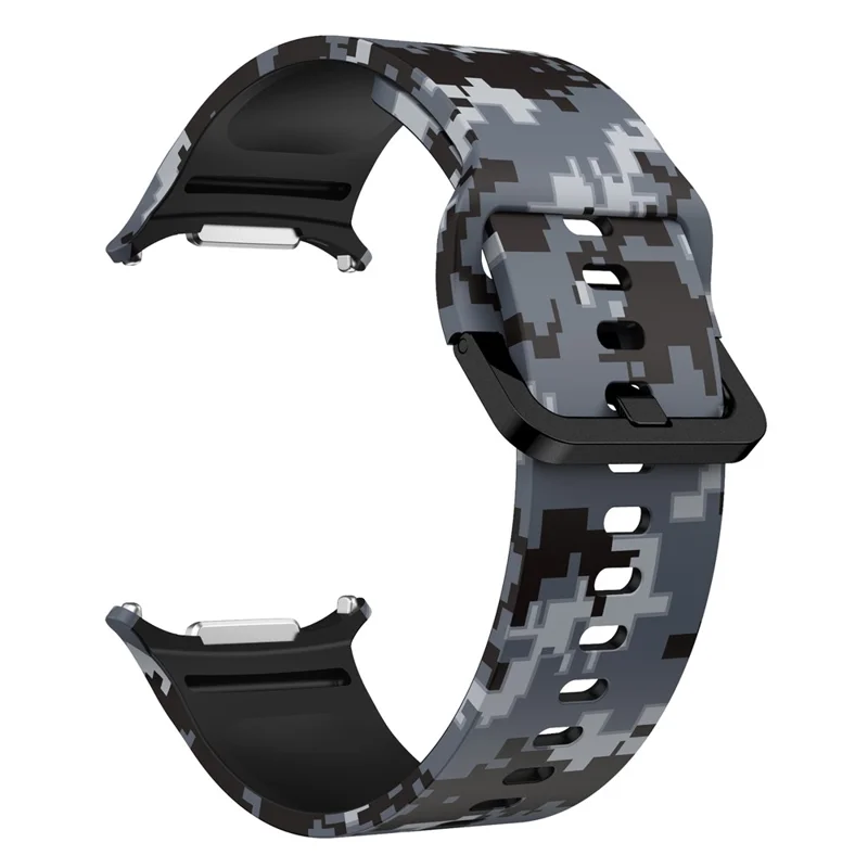 Pulseira de Silicone para Samsung Galaxy Watch Ultra (2025) 47mm / Ultra 47mm Design de Padrão Banda de Substituição de Relógio - Camuflagem Digital