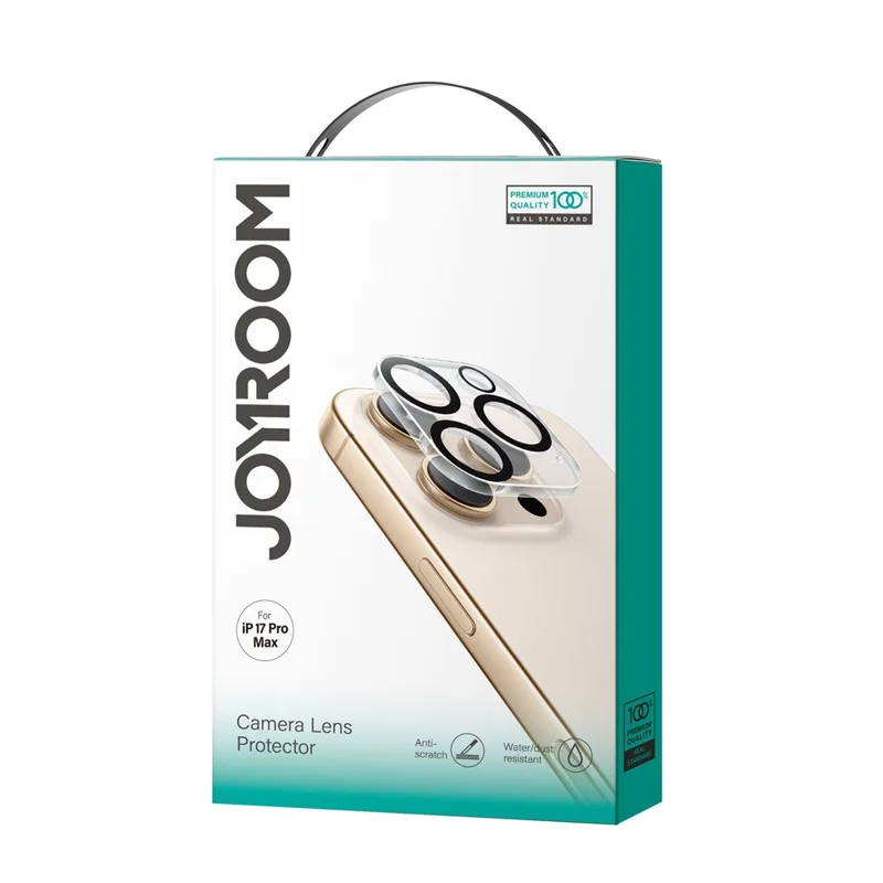 JOYROOM JR-17LJ4 For iPhone 17 Pro Max Camera Lens Protector High Aluminium-Silicon Glass Lens Film