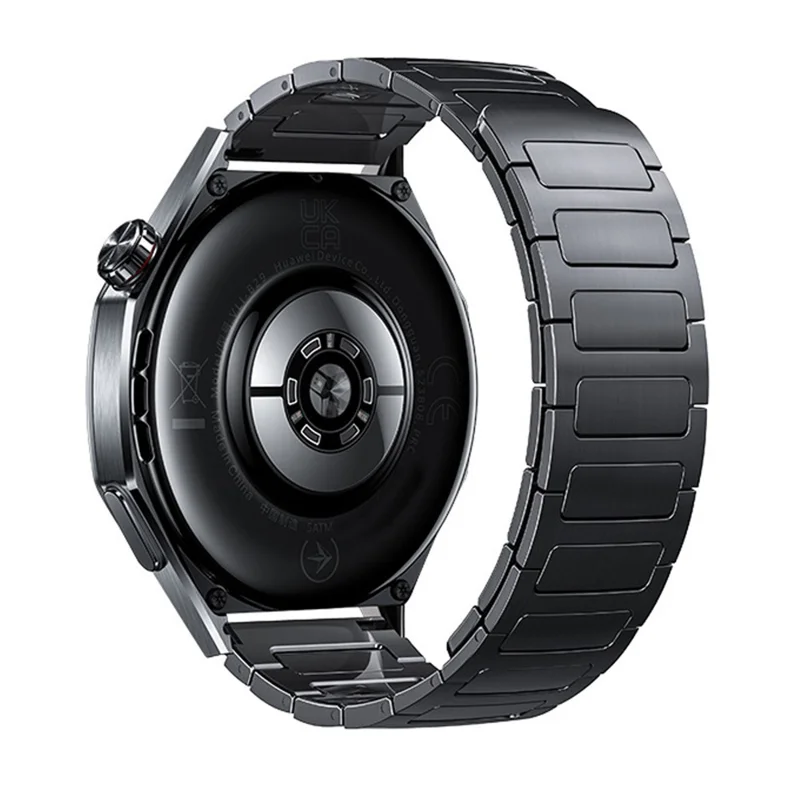 Banda de reloj de 20 mm para Samsung Galaxy Watch7 44 mm / 40 mm / 6 40 mm / 44 mm / 6 Classic 43 mm / 47 mm / Huawei Watch GT 3 42 mm Pulsera de acero inoxidable - Gris titanio