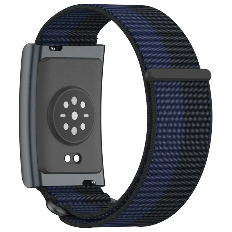 Pulseira de 22mm para Huami Amazfit GTR 47mm / Samsung Galaxy Watch3 45mm / Gear S3 Classic Fita Mágica Laço de Nylon - Azul Escuro
