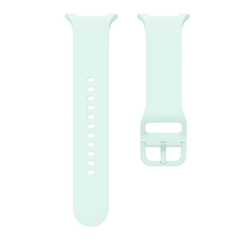 Watch Band For Samsung Galaxy Watch8 40mm 44mm / Watch8 Classic 46mm Soft Silicone Adjustable Strap Replacement - Mint Green