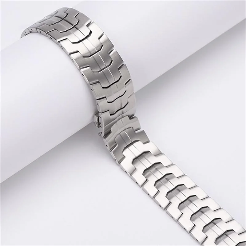 Watch Band For Huawei Watch Fit 2 Split Butterfly Clasp Stainless Steel Wrist Strap - Silver