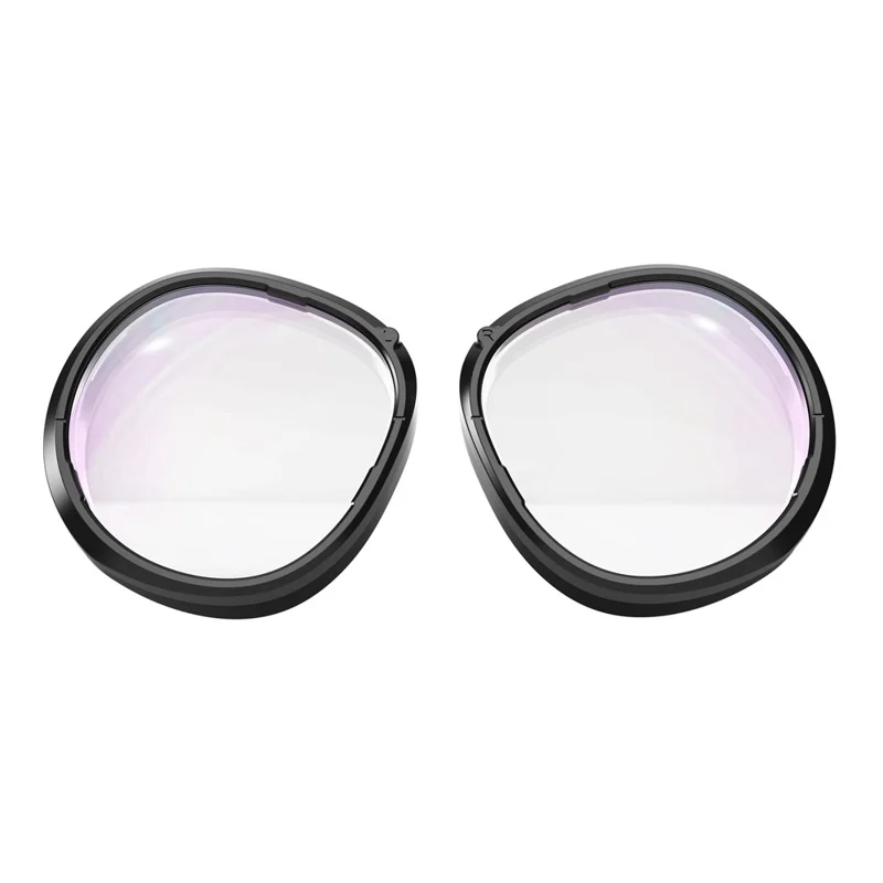 1 Pair For Meta Quest 3S VR Glasses Myopia Lens Magnetic PC Frame Resin Lens, -0.00 D to -4.00 D Myopia - High Definition