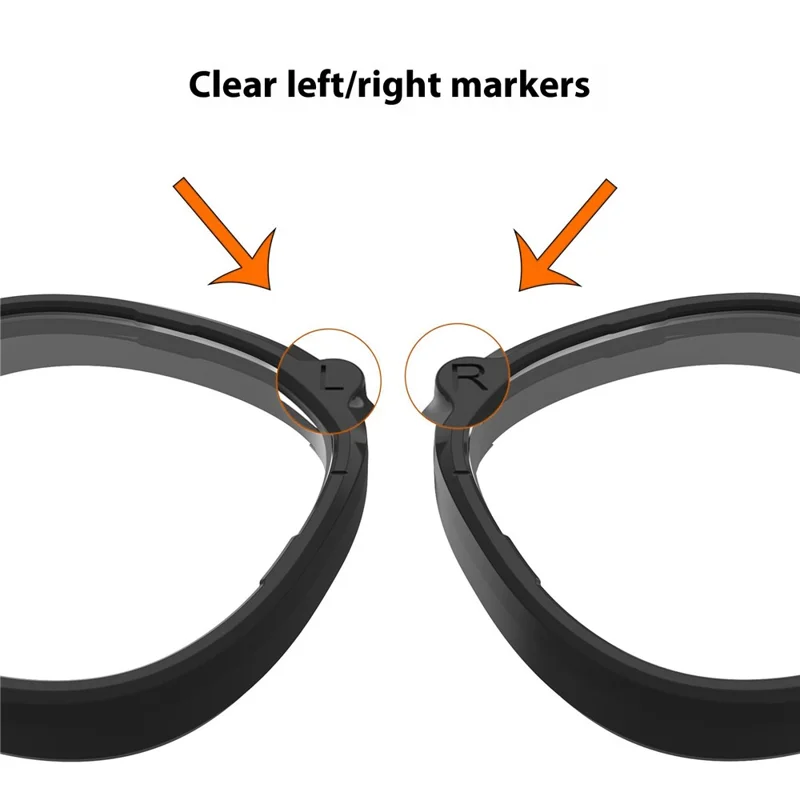1 Para do Meta Quest 3S VR Glasses Myopia Lens Magnetic PC Frame Soczewki ze szkła żywicznego, -4,25 D do -6,00 D wadę wzroku - Wysoka Jakość