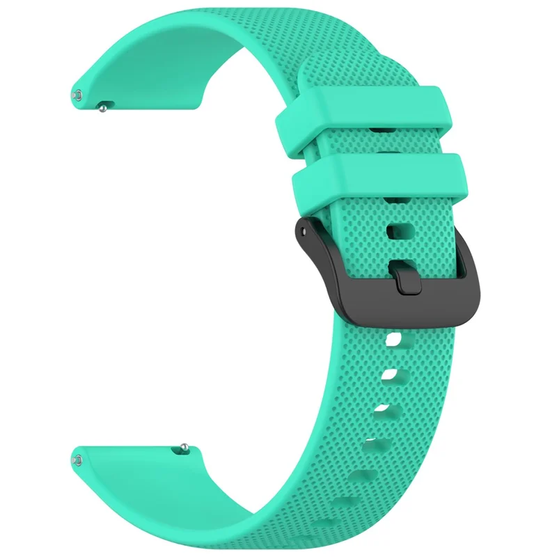 For Cosmo JrTrack 5 Kids Smart Watch 20mm Watch Band Textured Silicone Strap - Teal