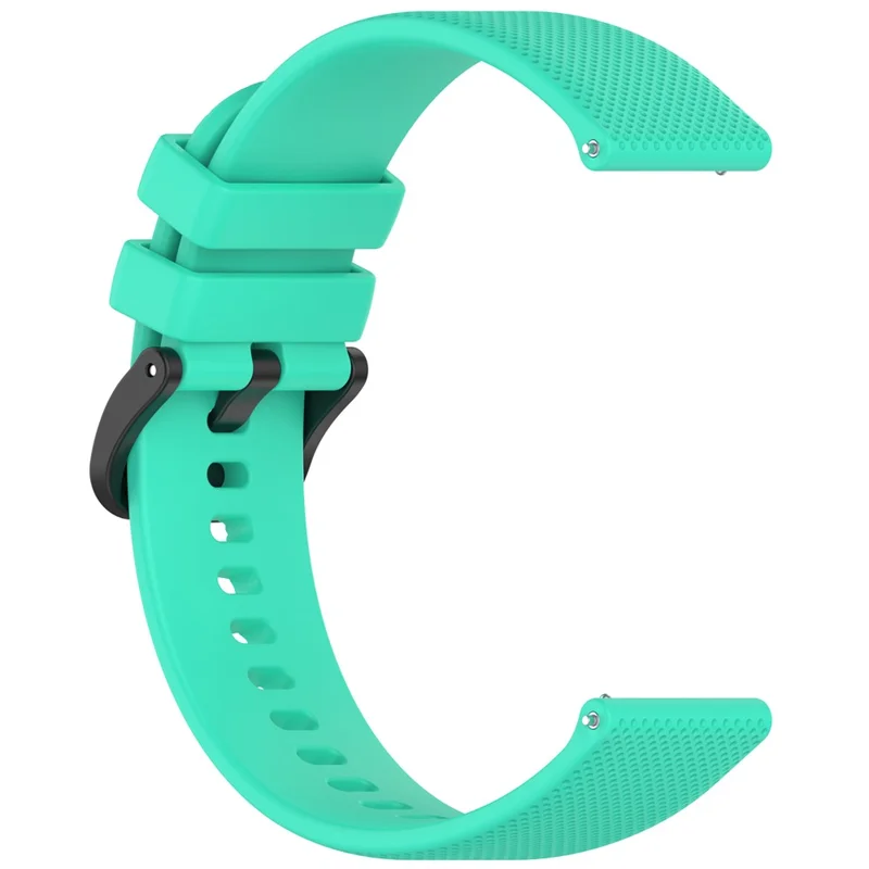 For Cosmo JrTrack 5 Kids Smart Watch 20mm Watch Band Textured Silicone Strap - Teal