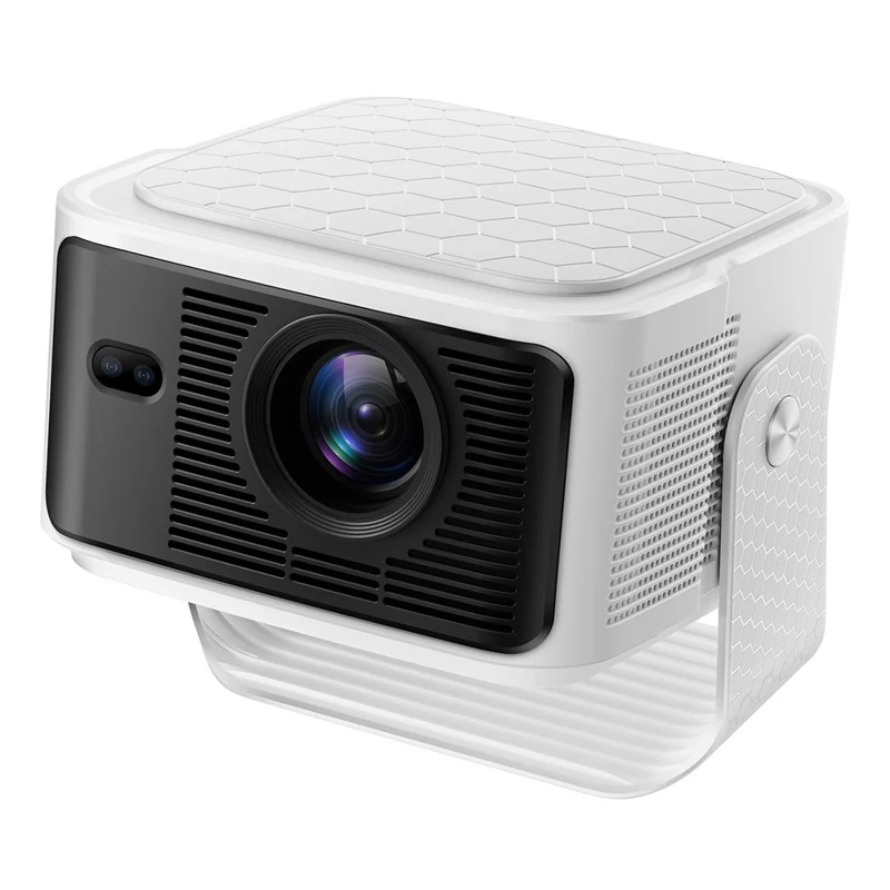 HY350MAX Android 14 LED Video Projector H726 2GB RAM 32GB WiFi6 BT5.4 500ANSI 1080P Home Theater Projector - US Plug