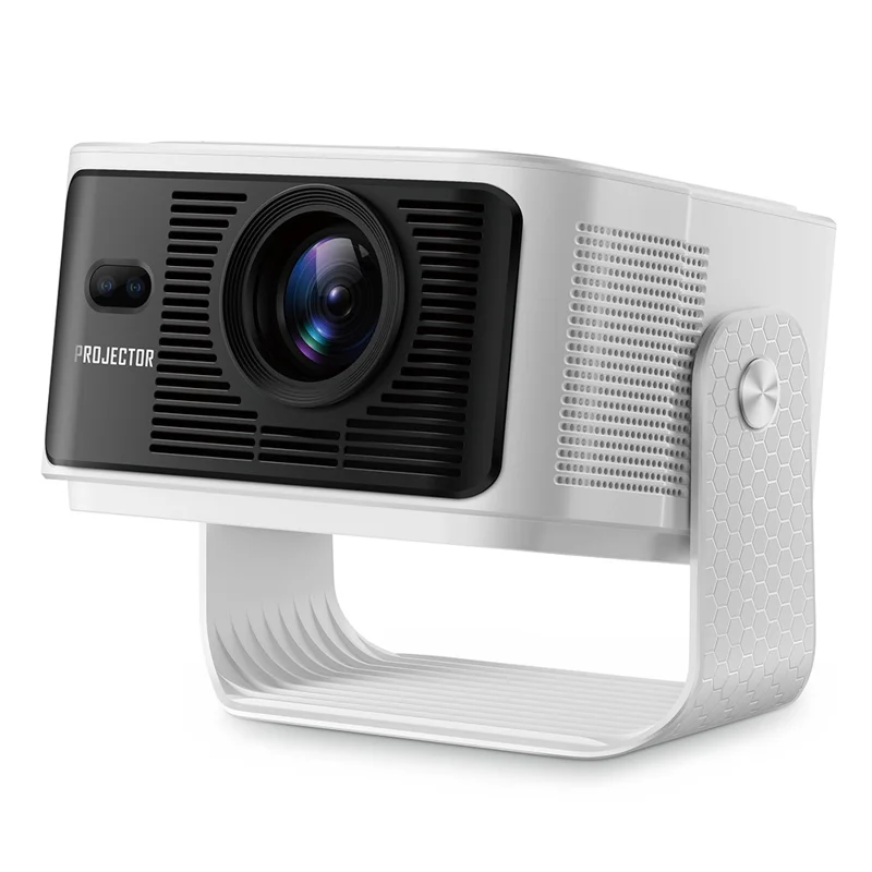 HY350MAX Android 14 LED Video Projector H726 2GB RAM 32GB WiFi6 BT5.4 500ANSI 1080P Home Theater Projector - EU Plug