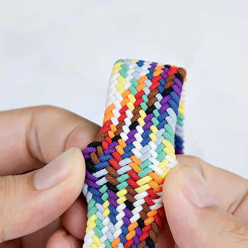 Cinturino in Nylon per Samsung Galaxy Watch8 44mm / 40mm / 8 Classic 46mm Regolabile Fibbia a Paracadute Traspirante - Verde Oliva Scuro