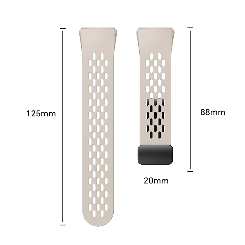 For Huawei Watch GT 6 Pro 46mm Magnetic Silicone Watch Band Solid Color Folding Clasp Adjustable Strap - Blue