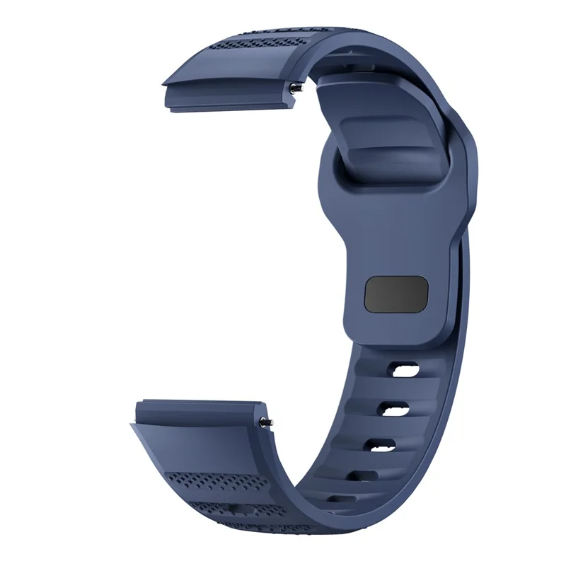 Huawei Watch GT 6 Pro 46mm Correa de Silicona Texturizada de Color Sólido con Hebilla Inversa - Azul