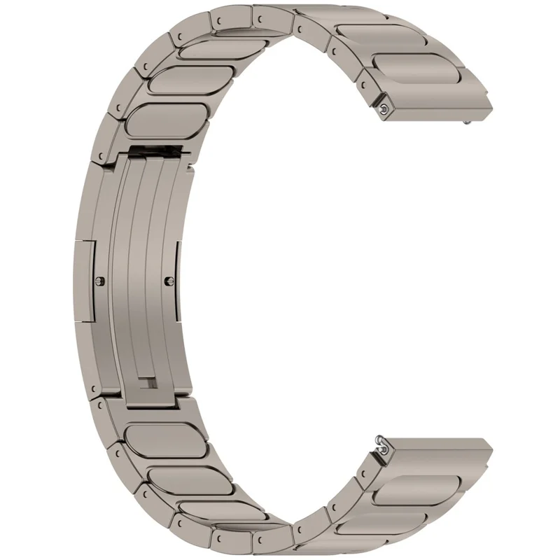 Pulseira para Huawei Watch GT 6 46mm / GT 6 Pro 46mm / GT 5 46mm, Fivela Tipo I, Pulseira de Liga de Titânio - Titânio