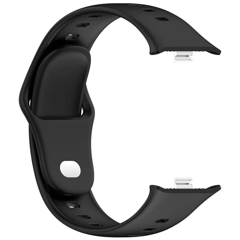 Bracelete de Silicone Leve para vivo Watch GT 2 / iQOO Watch GT 2 Banda de Relógio Substituível Ajustável - Preto
