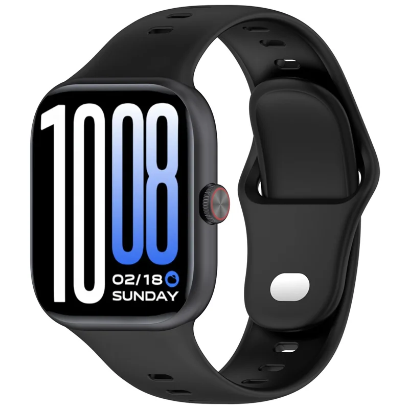 Bracelete de Silicone Leve para vivo Watch GT 2 / iQOO Watch GT 2 Banda de Relógio Substituível Ajustável - Preto