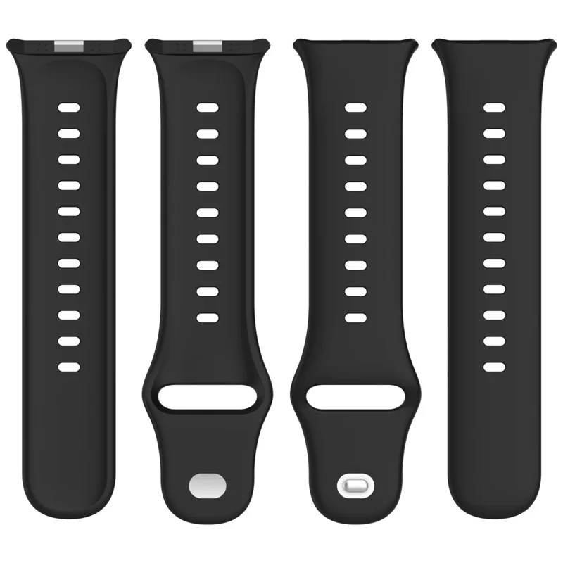 Bracelete de Silicone Leve para vivo Watch GT 2 / iQOO Watch GT 2 Banda de Relógio Substituível Ajustável - Preto
