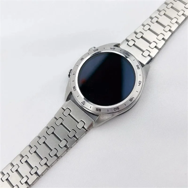 Banda de Aleación de Titanio de 22 mm para Huawei Watch GT 6 / 6 Pro / 5 / 5 Pro / 4 / 3 / 2 46 mm Hebilla de Mariposa Correa de Reloj - Plata