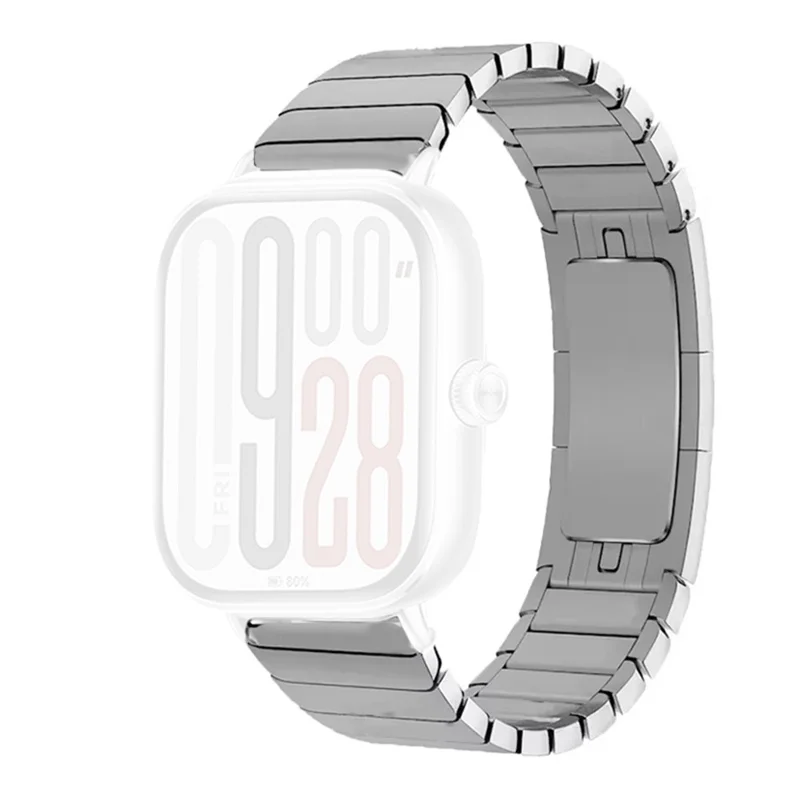 For vivo Watch GT 2 / iQOO Watch GT 2 Replacement Strap 1-Bead Titanium Alloy Watch Band - Silver