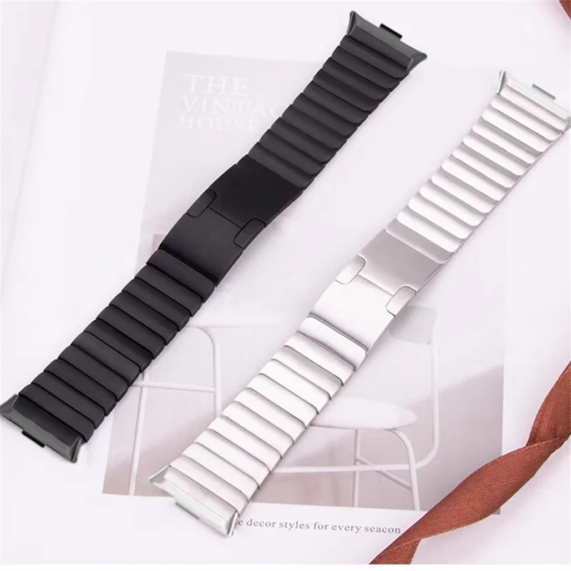For vivo Watch GT 2 / iQOO Watch GT 2 Replacement Strap 1-Bead Titanium Alloy Watch Band - Silver