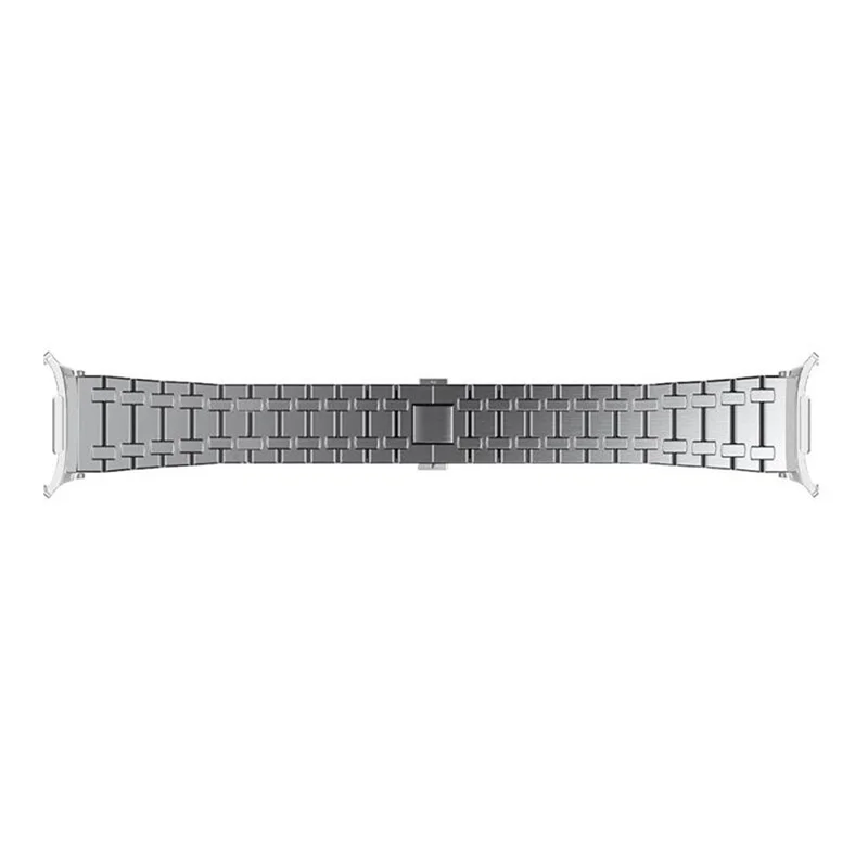 Titanium Alloy Watch Band for Samsung Galaxy Watch8 44mm / 40mm / 8 Classic 46mm Butterfly Clasp Replacement Strap - Silver
